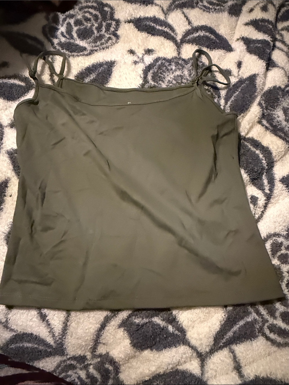 Women’s Olive Green Tank Top